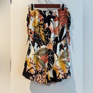 MINKPINK Leaf Print Romper